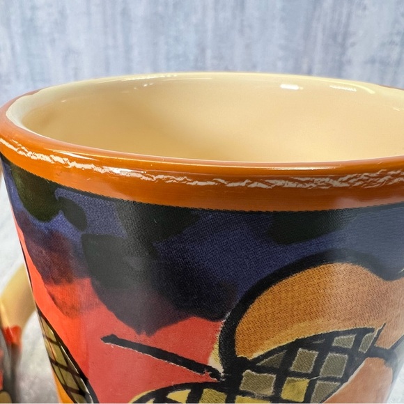 6 Starbucks Coffee Mug Cup Bellini Ciao Italya Hand Made In Italy Acorn Nuts - Picture 14 of 16